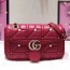 GUCCI 구찌 443497 GG 마몬트 마틀라세 미듐 숄더백  커스텀급