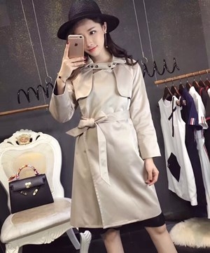 버버리 벨트 베이지 트렌치코트