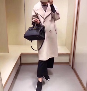 막스마라 포켓 캐시미어 롱코트 커스텀