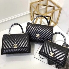 샤넬 금장 V퀄팅 토트백 체인크로스 커스텀