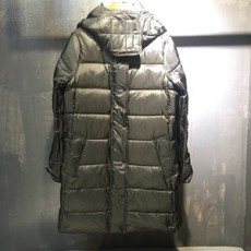 버버리 퀄팅 후드 여성 롱패딩