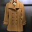 버버리 지퍼포켓 베이지 캐시미어 여성 롱코트