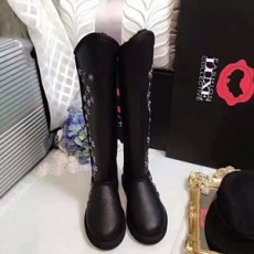 오스트레일리아 럭스 징장식 블랙 여성 부츠 2모델 롱부츠 쇼트부츠