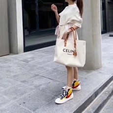 셀린느 호리존탈 카바스 캔버스 토트백
