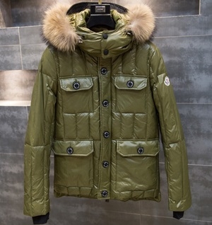 몽클레어 퀄팅 포켓 패치로고 남성 패딩