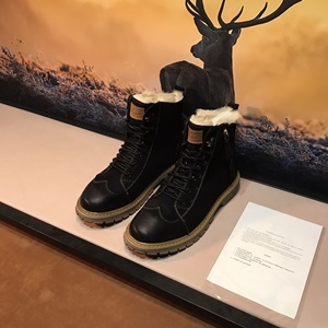 UGG 어그 스티치 투톤 양털안감 하이탑 남성 슈즈