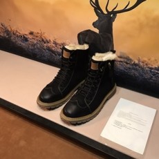 UGG 어그 스티치 투톤 양털안감 하이탑 남성 슈즈