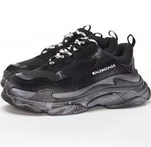 발렌시아가 트리플S 커플 스니커즈 블랙 빈티지 미러급