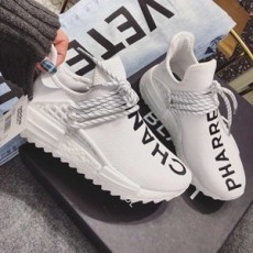 샤넬 아디다스 콜라보 로고 끈장식 커플 슈즈 커스텀