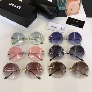 샤넬 캐릭터 금속테 여성 선글라스