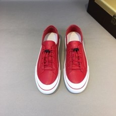 프라다 스티치 줄무늬 남성 슈즈