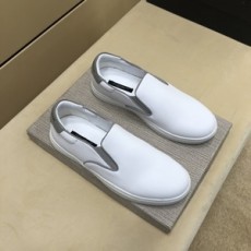 디앤지 투톤 로고 화이트 남성 슬립온