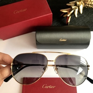까르띠에 금속 캐릭터 남성 선글라스