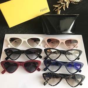 펜디 캐릭터 징장식 금속로고 여성 선글라스