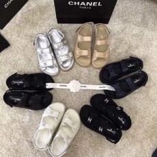 샤넬 퀄팅 CC로고 벨트버클 여성 샌들 커스텀