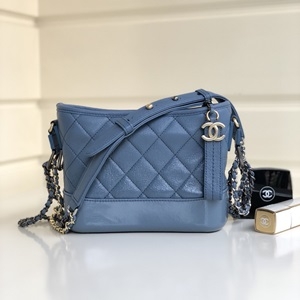 샤넬 가브리엘 호보백 산양 에나멜 민트 체인 숄더백 커스텀