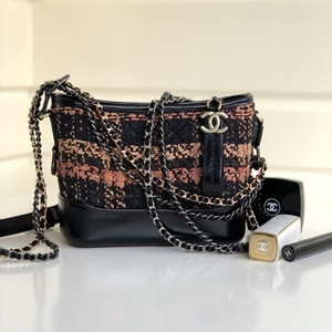 샤넬 트위드 CC로고 가브리엘 호보백 커스텀