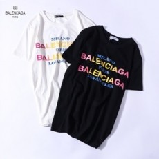 발렌시아가 캐릭터 로고 커플 반팔티