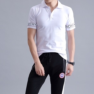 지방시 캐릭터 카라 커플 반팔티