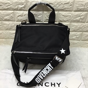 지방시 판도라 방수원단 블랙 지퍼 토트백 커스텀