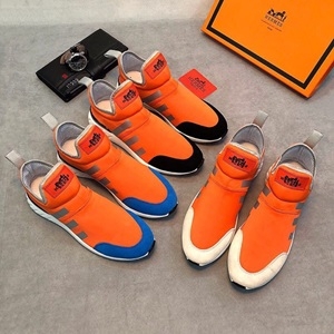 에르메스 캐릭터 패치 투톤 남성 슈즈