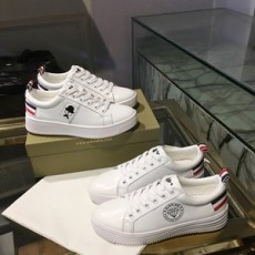 아쉬 삼선 로고 화이트 여성 슈즈