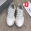프라다 스티치 퍼포 화이트 남성 슈즈