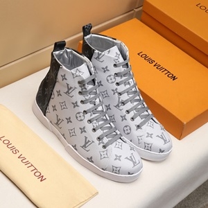 루이비통 모노그램 투톤 하이탑 남성 슈즈