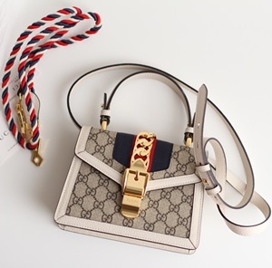 구찌 쟈가드 삼선 체인 금속버클 470270 2중스트랩 크로스백 미니