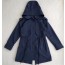 버버리 후드 끈장식 포켓 여성 바람막이 반코트