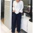 디올 후드 끈장식 여성 상의 바지 세트