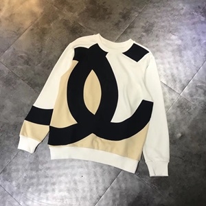 샤넬 캐릭터 투톤 여성 긴팔 상의