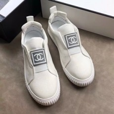 샤넬 로고 투톤 여성 슈즈