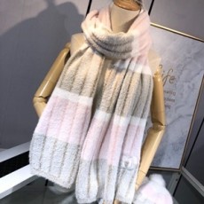 샤넬 2018 SS 스트라이프 여성 모자 머플러