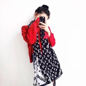 루이비통 2018 SS 슈프림 모노그램 여성 머플러