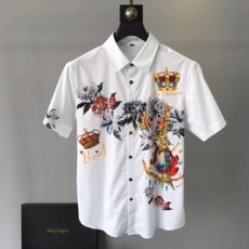 디앤지 2019 SS 캐릭터 프린트 남성 반팔 셔츠