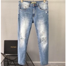 버버리 2019 SS 로고 빈티지 남성 청바지