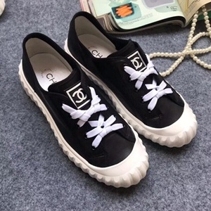 샤넬 2019 SS 패치로고 투톤 여성 슈즈