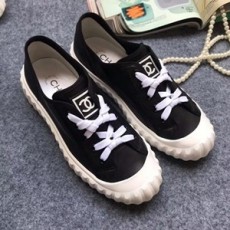 샤넬 2019 SS 패치로고 투톤 여성 슈즈
