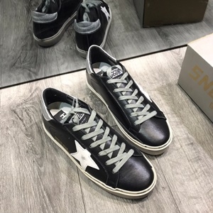 골든구스&#160;2019&#160;SS&#160;볼스타&#160;실버텝&#160;블랙&#160;여성&#160;슈즈