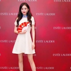 미우미우 2019 SS 플라워 카라 여성 원피스