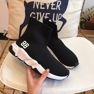 발렌시아가 2019 SS 로고 스피드러너 커플 슈즈