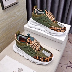 베르사체 2019 SS 투톤 캐릭터 커플 슈즈