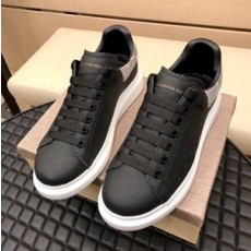 알렉산더 맥퀸 2019 SS 화이트 체크텝 남성 슈즈
