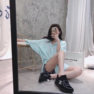 샤넬 2019 SS 투톤 화이트블랙 여성 슈즈