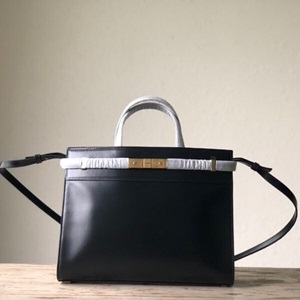 생로랑 2019 SS 금속장식 로고 토트백