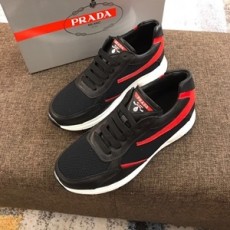 프라다 2019 SS 투톤 삼각로고 남성 슈즈