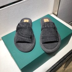 발렌시아가 2019 SS 데님 남성 슬리퍼