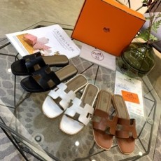 에르메스 2019 SS H로고 여성 슬리퍼