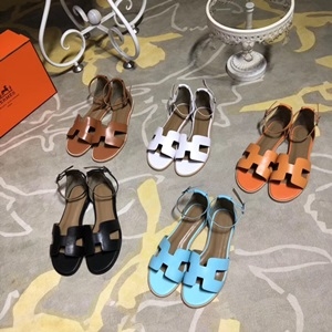 에르메스 2019 SS H로고 여성 샌들
